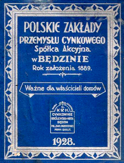 Polskie Zakłady Przemysłu Cynkowego w bedzinie.jpg