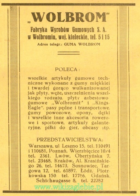 Plik:Reklama 1937 Wolbrom Fabryka Wyrobów Gumowych 01.jpg