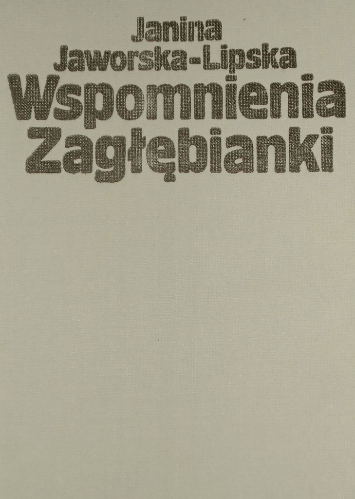 Wspomnienia Zagłębianki.JPG