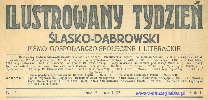 Ilustrowany Tydzień Śląsko-Dąbrowski 01 winieta.jpg