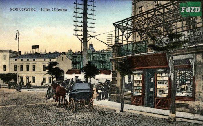 Pocztowka sosnowiec ulica glowna 0006.jpg