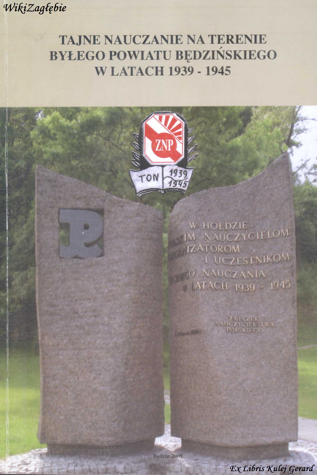 Plik:Tajne nauczanie na terenie byłego pow będziń w (...).jpg