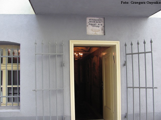 Będzin. Wnętrze tzw. Synagogi Mizrachi (Domu modlitw).03.JPG