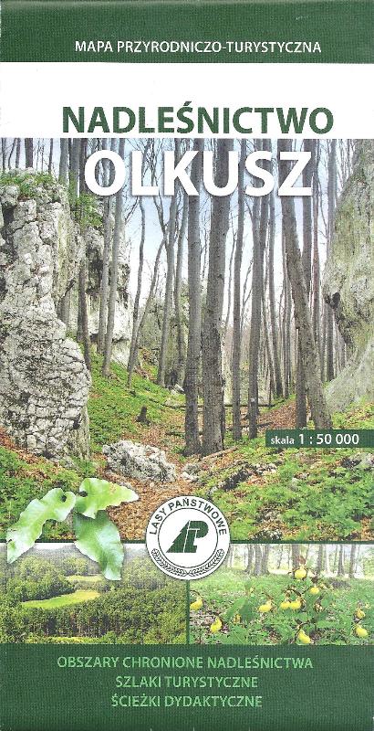 Plik:Nadlesnictwo Olkusz. Mapa przyrodniczo - turystyczna.jpg