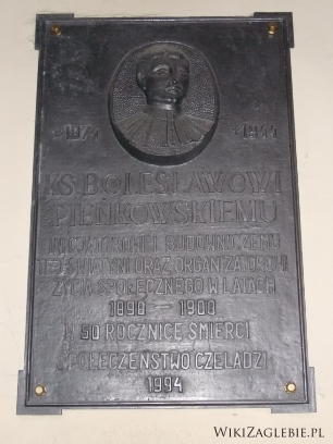 Kościół św Stanisława Biskupa i Męczennika w Czeladzi tablica1.jpg