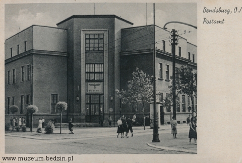 Bedzin pocztowka z poczta II wojna wikizaglebie.jpg