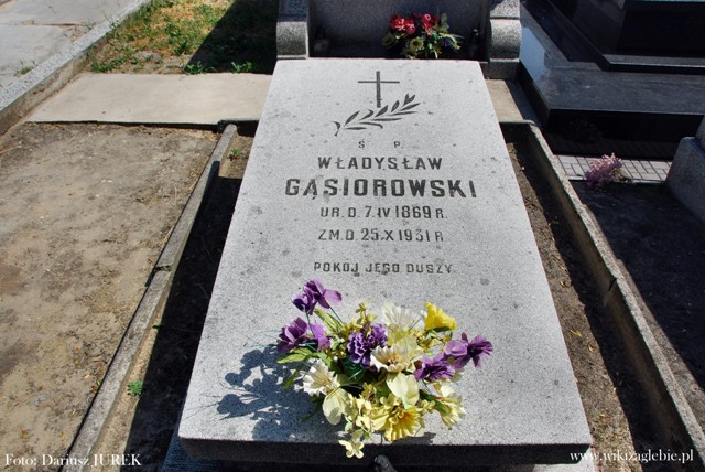 Czeladź Cmentarz katolicki ul. Nowpogońska 018 Władysław Gąsiorowski.JPG