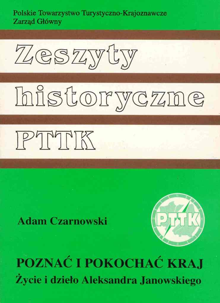 Poznać i pokochać kraj. Życie i dzieło Aleksandra Janowskiego.jpg