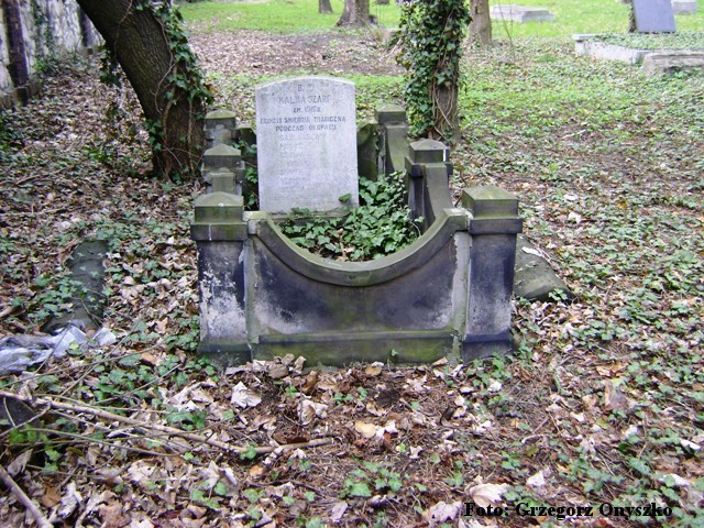Sosnowiec (Pogon). Cmentarz zydowski. Zdjęcie grobu.JPG