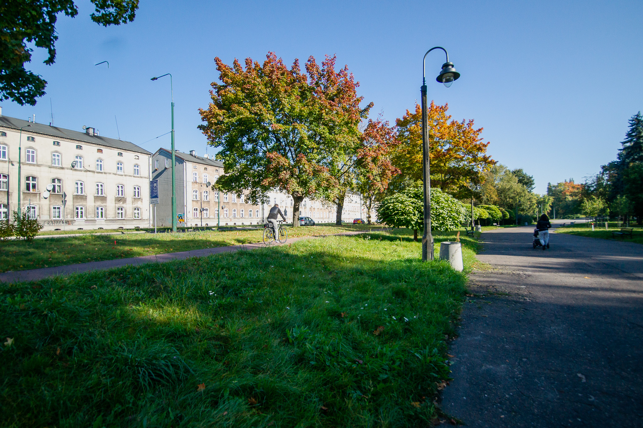 Osiedle patronackie Dietla; Ulica 3-go Maja; Park Sielecki.jpg