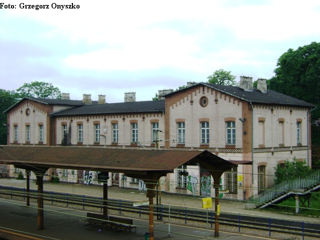 Dąbrowa Górnicza-Ząbkowice. Dworzec kolei W-W.JPG