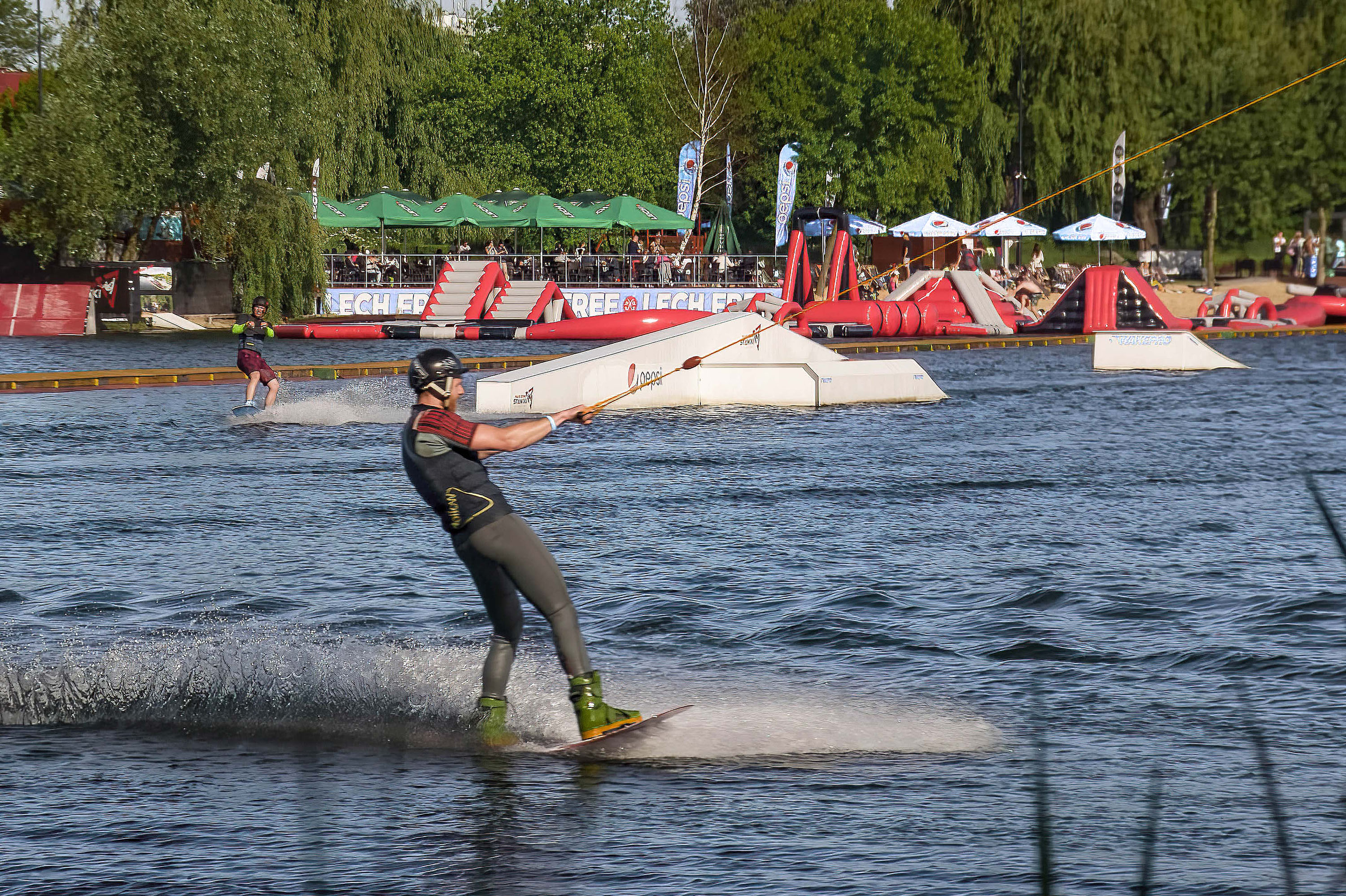 Stawiki Sosnowiec - wyciąg do WakeBoardingu i AquaTor.jpg