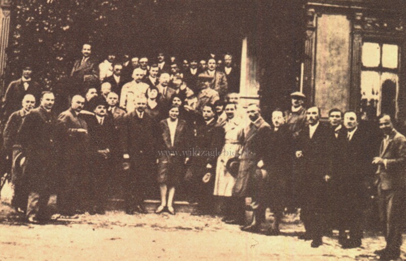 1929 Sarnów Wycieczka starostów z całej Polski.JPG