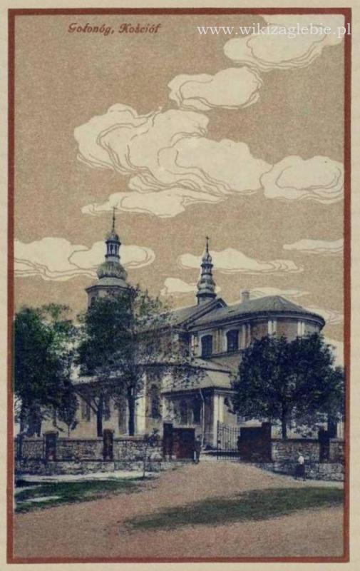 Plik:Dąbrowa Górnicza na dawnej pocztówce 301 Gołonóg.jpg