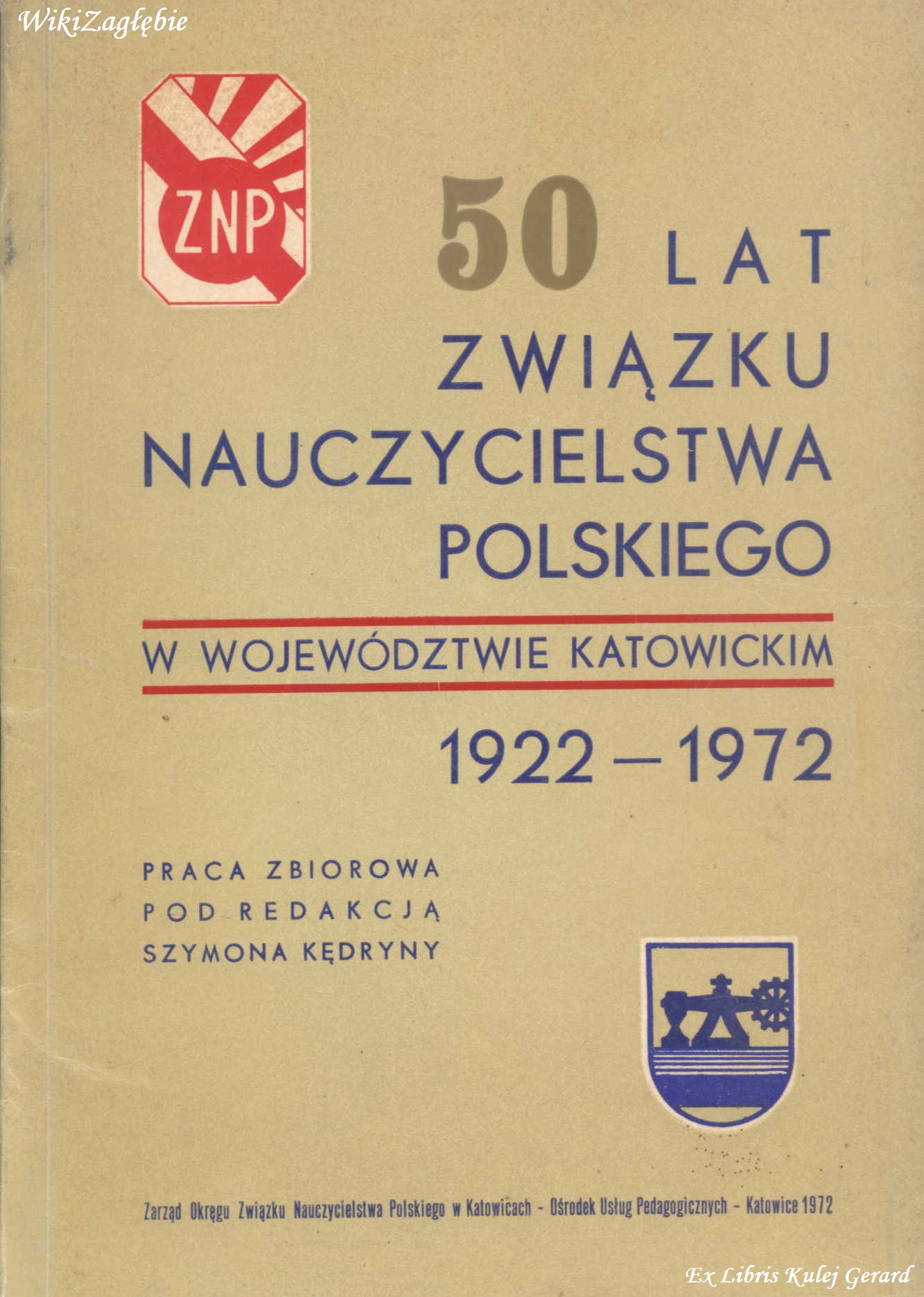 50 lat ZNP w woj kat 1922-1972 .jpg